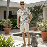 Jungle Secrets –  Universal Custom Pet Portrait Hawaiian Shirt